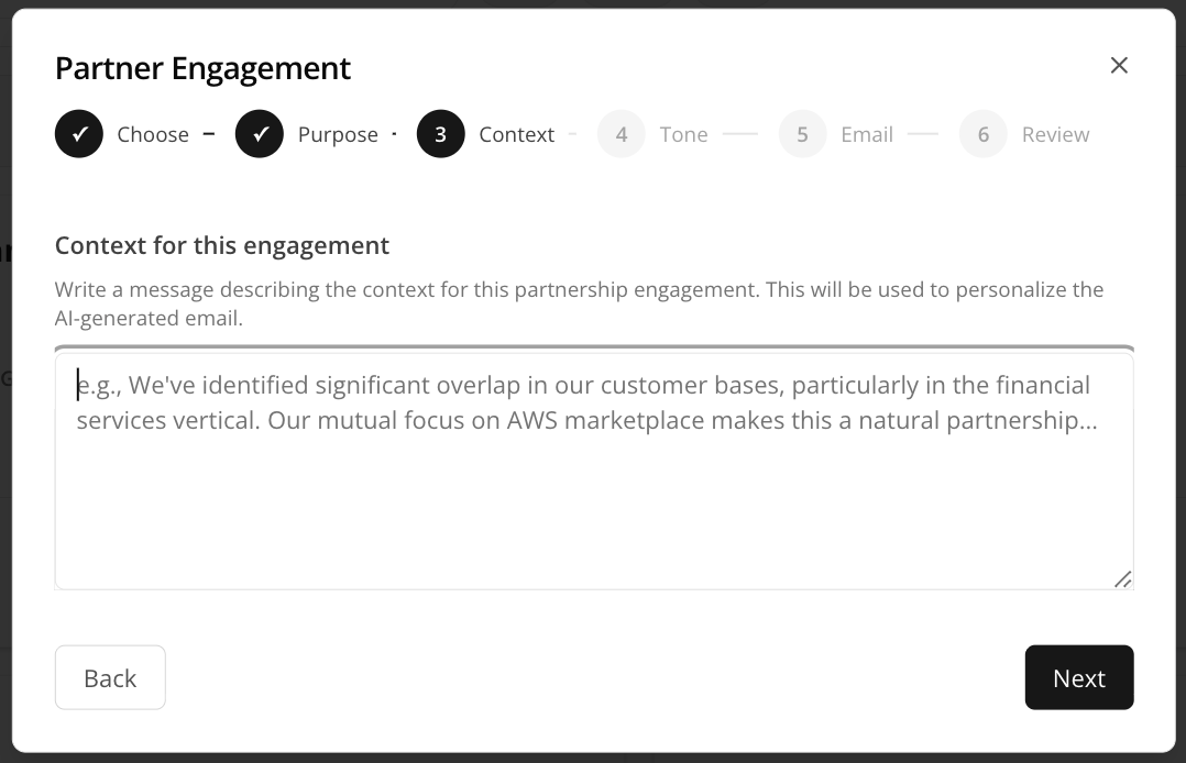Recommendation card detail with Recommended Targets and Potential Revenue