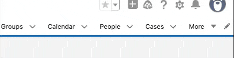 Open the Navigation Editor from the pencil icon
